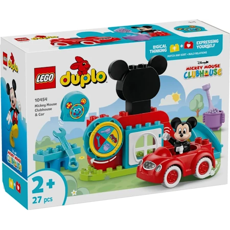 LEGO DUPLO MICKEY MOUSE CLUBHOUSE CAR