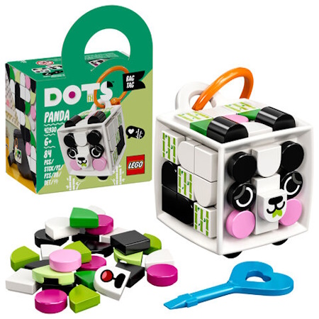 LEGO DOTS BAG TAG PANDA