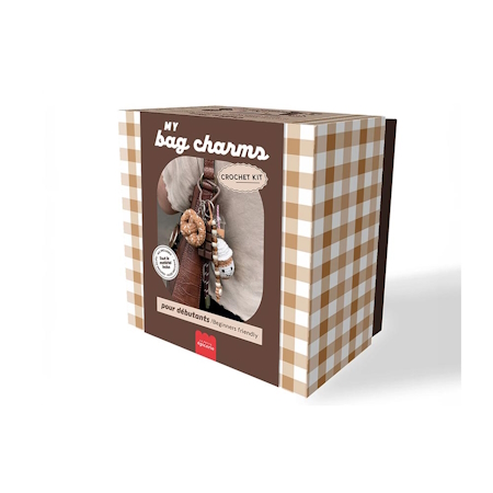 LA PETIT EPICERIE ΚΙΤ ΠΛΕΞΙΜΑΤΟΣ MY BAG CHARMS COFFEE TIME 121001