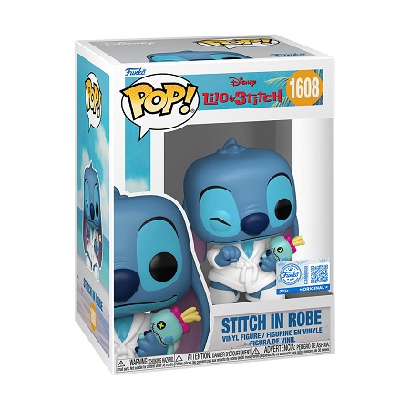 Funko Pop! Disney Lilo & Stitch - Stitch in Robe #1608 Vinyl Figure