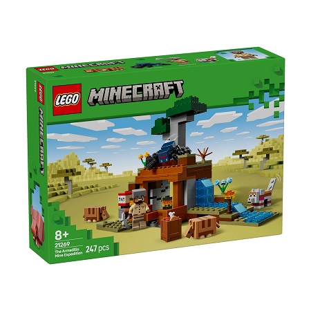 LEGO MINECRAFT Η ΑΠΟΣΤΟΛΗ ΤΟΥ ΑΡΜΑΝΤΙΛΟ ΣΤΟ ΟΡΥΧΕΙΟ 21269
