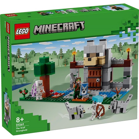 LEGO MINECRAFT ΤΟ ΟΧΥΡΟ - ΛΥΚΟΣ 21261