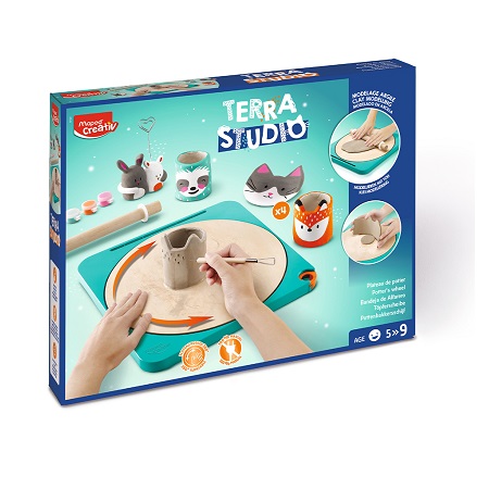 MAPED CREATIV TERRA STUDIO ΧΕΙΡΟΚΙΝΗΤΟΣ ΔΗΜΙΟΥΡΓΟΣ ΚΕΡΑΜΙΚΩΝ ΚΑΤΑΣΚΕΥΩΝ ΗΛΙΚΙΑ 5-9 ΕΤΩΝ 907224