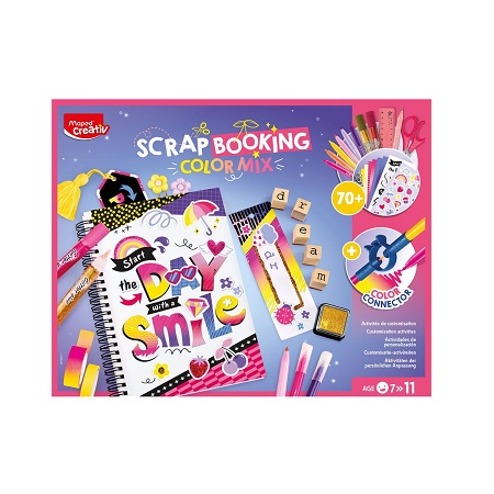 MAPED ΣΗΜΕΙΩΜΑΤΑΡΙΟ SCRAPBOOKING ΔΙΑΚΟΣΜΗΣΗΣ ΛΕΥΚΩΜΑΤΟΣ ΣΕΤ 70 ΤΕΜΑΧΙΩΝ 907094