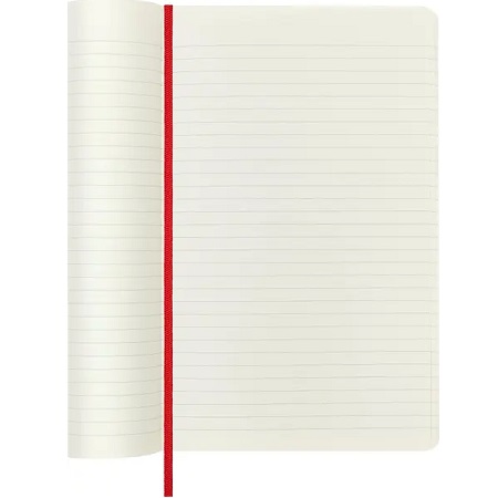 MOLESKINE ΣΗΜΕΙΩΜΑΤΑΡΙΟ ΜΕ ΛΑΣΤΙΧΟ RULED L SCARLET RED SOFT 1.jpg