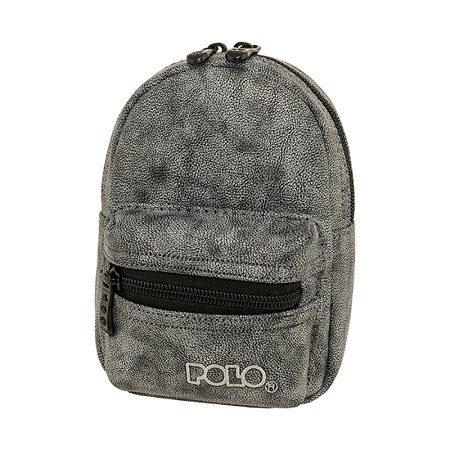 POLO ΤΣΑΝΤΑΚΙ ΠΛΑΤΗΣ MINI ΑΝΘΡΑΚΙ 907052-8327