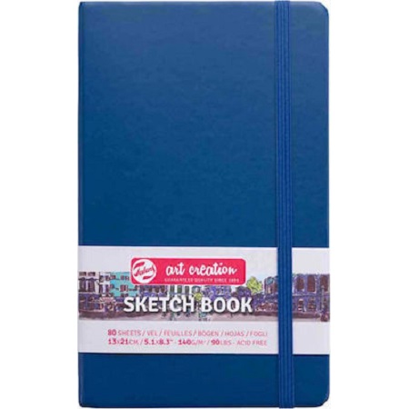 TALENS SKETCH BOOK NAVY BLUE 80Φ 13Χ21εκ. 39899