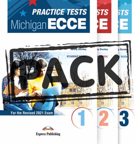 MICHIGAN ECCE PRACTICE TESTS JUMBO PACK 1, 2, 3 STUDENT'S BOOK (+DIGI-BOOK) 2021