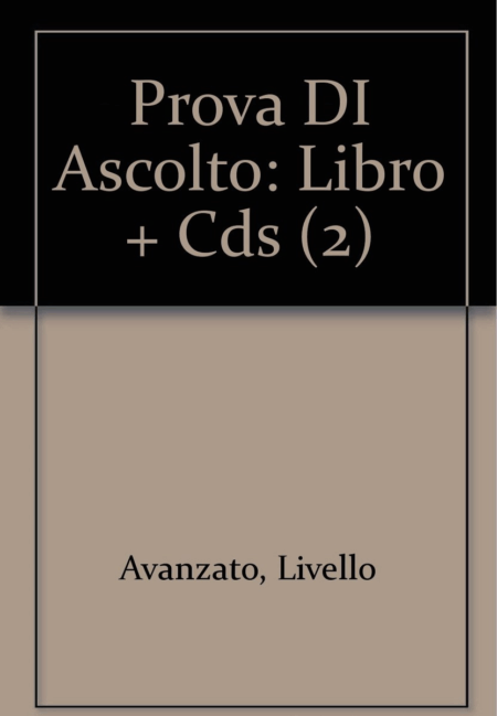 RPOVA DI ASCOLTO (ΒΙΒΛΙΟ + CD)