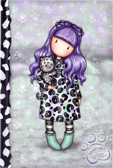 SANTORO GORJUSS ΣΗΜΕΙΩΜΑΤΑΡΙΟ Smitten Kitten   1143GJ03