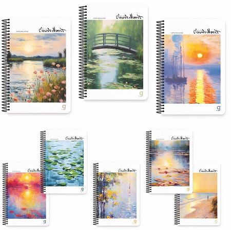 ΤΕΤΡΑΔΙΟ 3 ΘΕΜΑΤΩΝ 17Χ25 GIPTA MOMENT CARDBOARD COVER   3-57-93