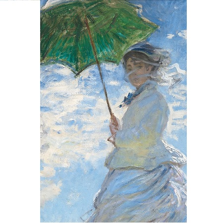 ΤΕΤΡΑΔΙΟ MONET – WOMAN WITH PARASOL 14X21